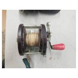 Lot of (5) Vintage Large Fishing Reels