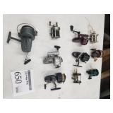 Lot of (10) Vintage Fishing Reels