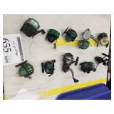 Lot of (10) Vintage Fishing Reels