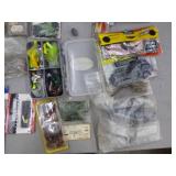 Lot of Fishing Tackle, Fishing Tackle Organizers