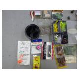 Lot of Fishing Tackle, Fishing Tackle Organizers