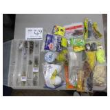 Lot of Fishing Tackle, Fishing Tackle Organizers