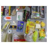 Lot of Fishing Tackle  - Aqua Vue Tackle Bag