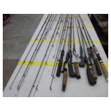 Lot of (20) Fishing Rods