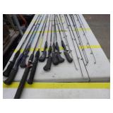 Lot of (20) Fishing Rods