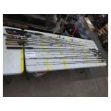 Lot of (20) Fishing Rods