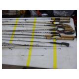 Lot of (20) Fishing Rods