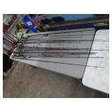 Lot of (40) Fishing Rods (for repair)