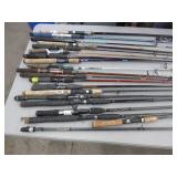 Lot of (40) Fishing Rods (for repair)