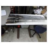 Lot of (40) Fishing Rods (for repair)