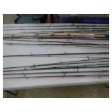 Lot of (40) Fishing Rods (for repair)