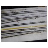 Lot of (40) Fishing Rods (for repair)