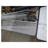 Lot of (20) Fishing Rods