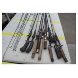 Lot of (20) Fishing Rods