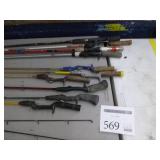 Lot of (20) Fishing Rods