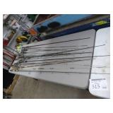 Lot of (40) Fishing Rods (for repair)