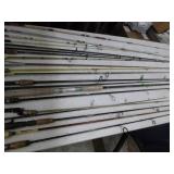 Lot of (40) Fishing Rods (for repair)