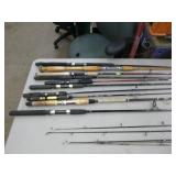 Lot of (20) Fishing Rods