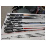 Lot of (20) Fishing Rods
