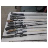 Lot of (20) Fishing Rods