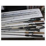Lot of (20) Fishing Rods