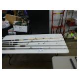Lot of (5) Big Catfish Fishing Rods