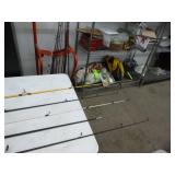 Lot of (5) Big Catfish Fishing Rods
