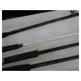 Lot of (6) Big Fishing Rods