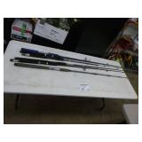 Lot of (6) Big Fishing Rods