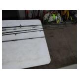 Lot of (6) Big Fishing Rods