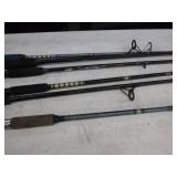Lot of (6) Big Fishing Rods