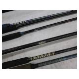 Lot of (6) Big Fishing Rods