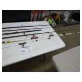 Lot of (6) Big Fishing Rods