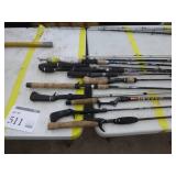 Lot of (20) Fishing Rods