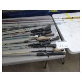 Lot of (20) Fishing Rods