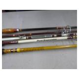 Lot of (5) Vintage Catfish Fishing Rods