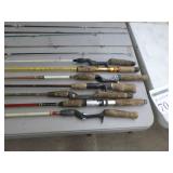Lot of (15) Vintage Fishing Rods