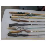 Lot of (15) Vintage Fishing Rods