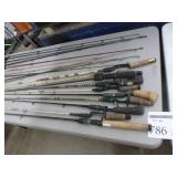 Lot of (20) Fishing Rods