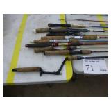 Lot of (20) Vintage Fishing Rods