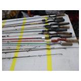 Lot of (20) Vintage Fishing Rods