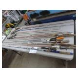 Lot of (20) Vintage Fishing Rods