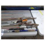 Lot of (20) Vintage Fishing Rods