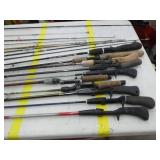 Lot of (20) Fishing Rods