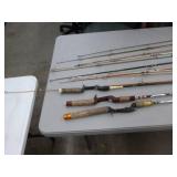 Lot of (15) Vintage Fishing Rods