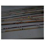 Lot of (15) Vintage Fishing Rods