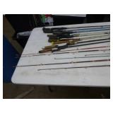 Lot of (15) Vintage Fishing Rods