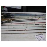 Lot of (15) Vintage Fishing Rods