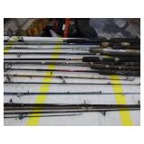 Lot of (20) Fishing Rods