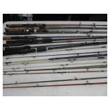 Lot of (20) Fishing Rods
